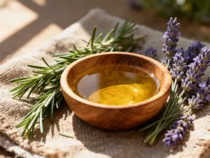 Przekrojona papaja oraz miseczka z owocowym puree przygotowanym do zrobienia domowego peelingu enzymatycznego.